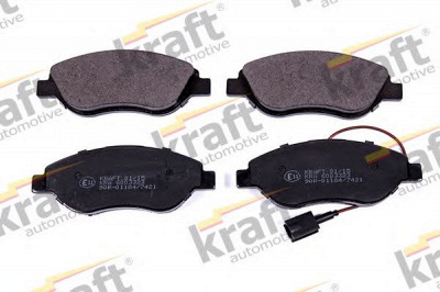 KRAFT AUTOMOTIVE 6003323 -  Комплект тормозных колодок, дисковый тормоз